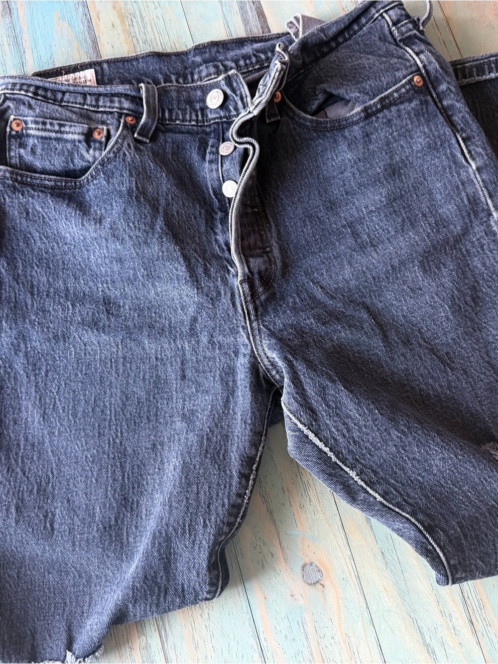 Signature by Levi Strauss Women's Boyfriend Jeans - Washed Blue